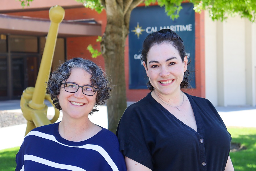 Cal Maritime Culture and Communication Professor Amy Parsons and Associate Professor Sarah Senk Secure $245,000 Teagle Foundation Grant for Innovative General Education Program