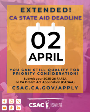 extended CA deadline 4-2