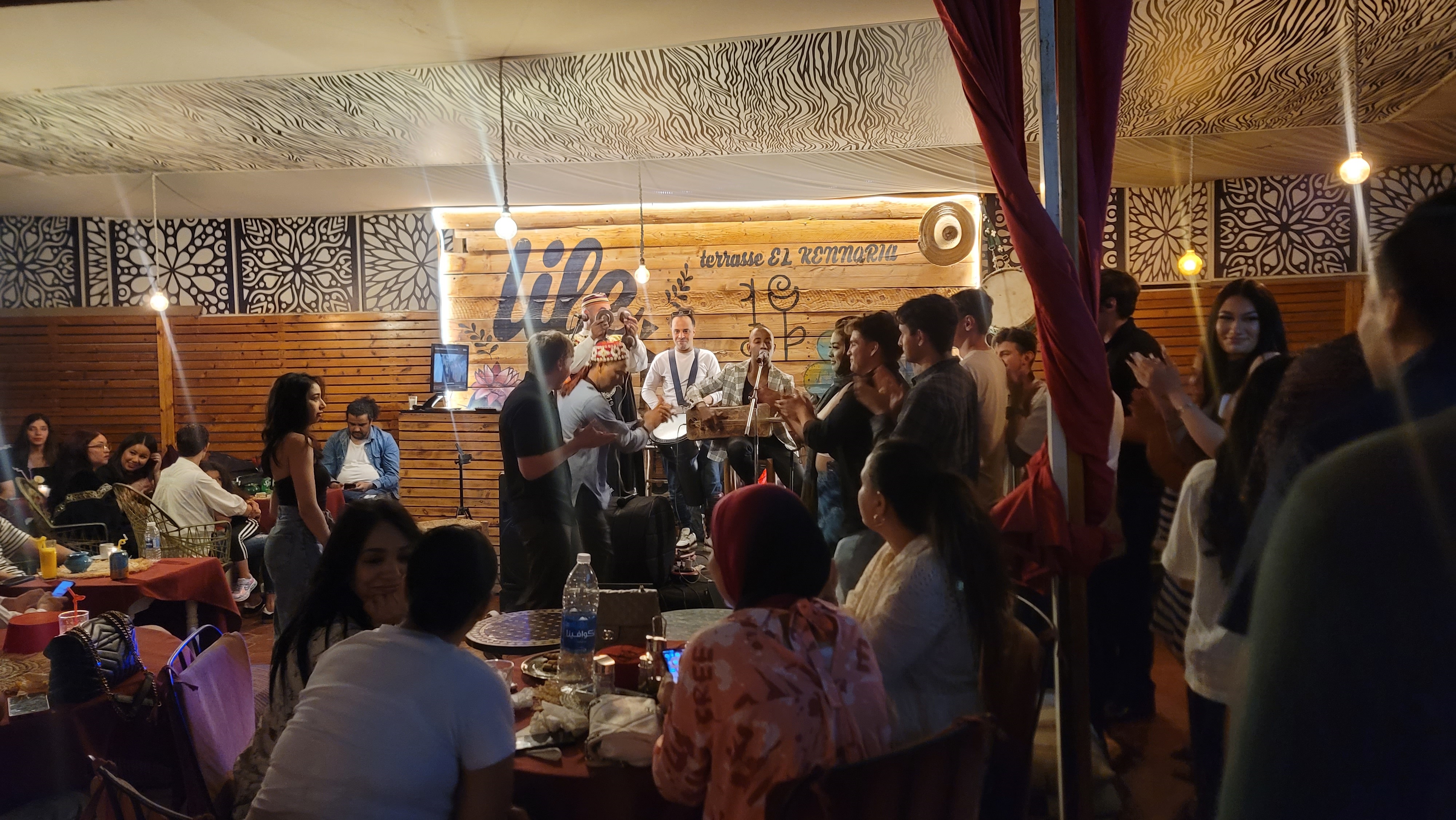 Farewell dinner, Marrakech Medina