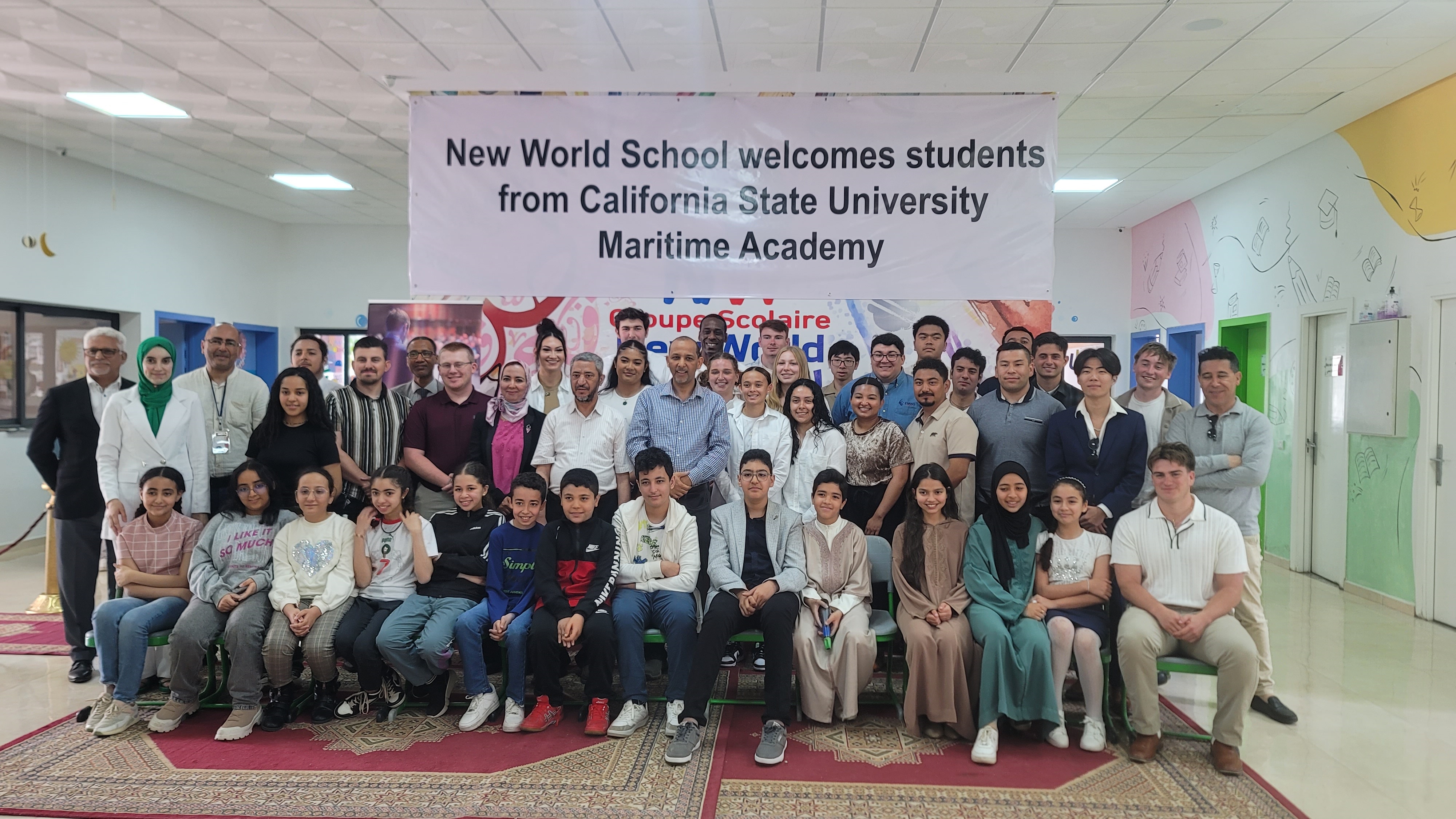 New World School group photo