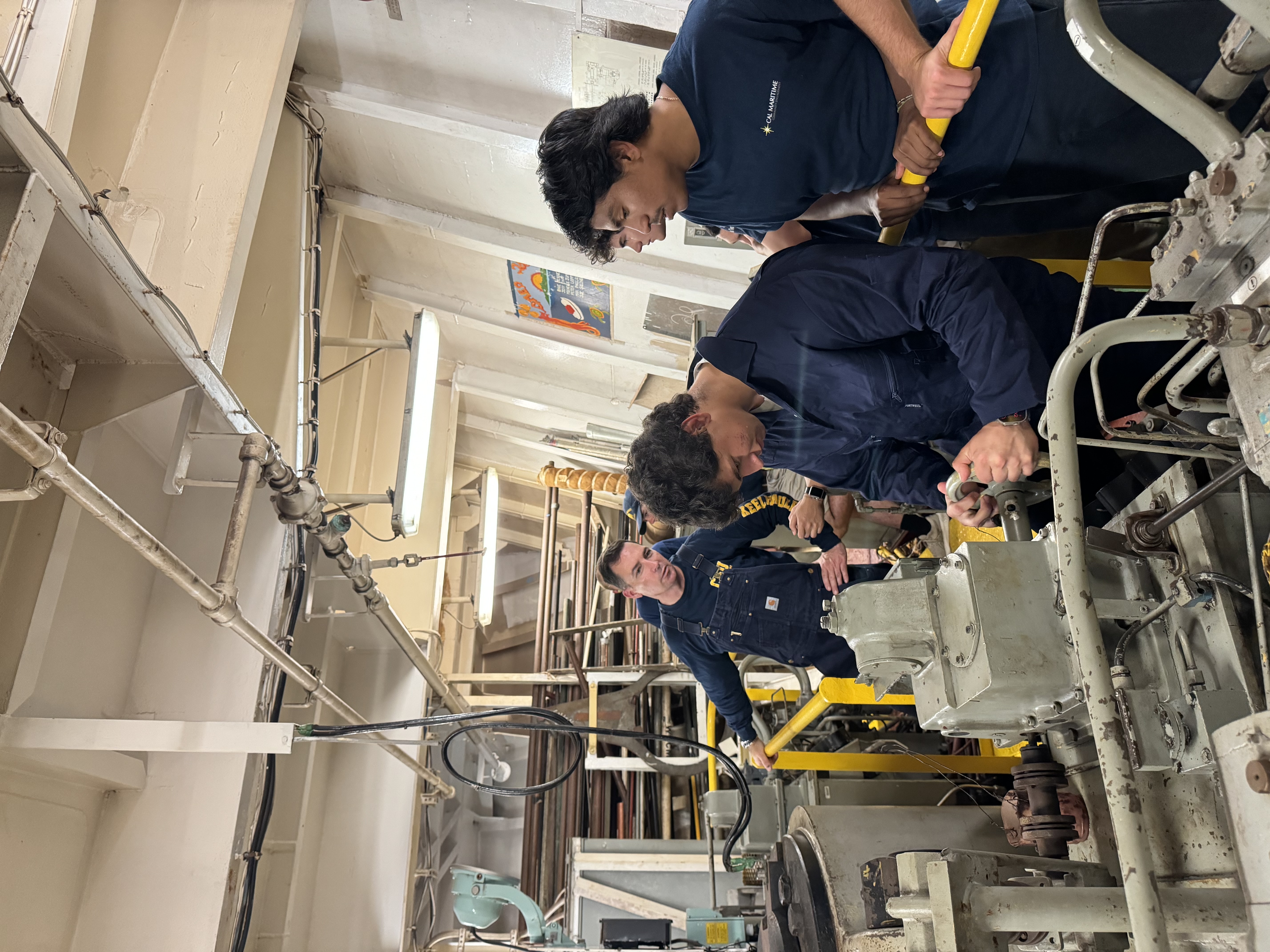 Professor Satterwhite instructing Cadets.