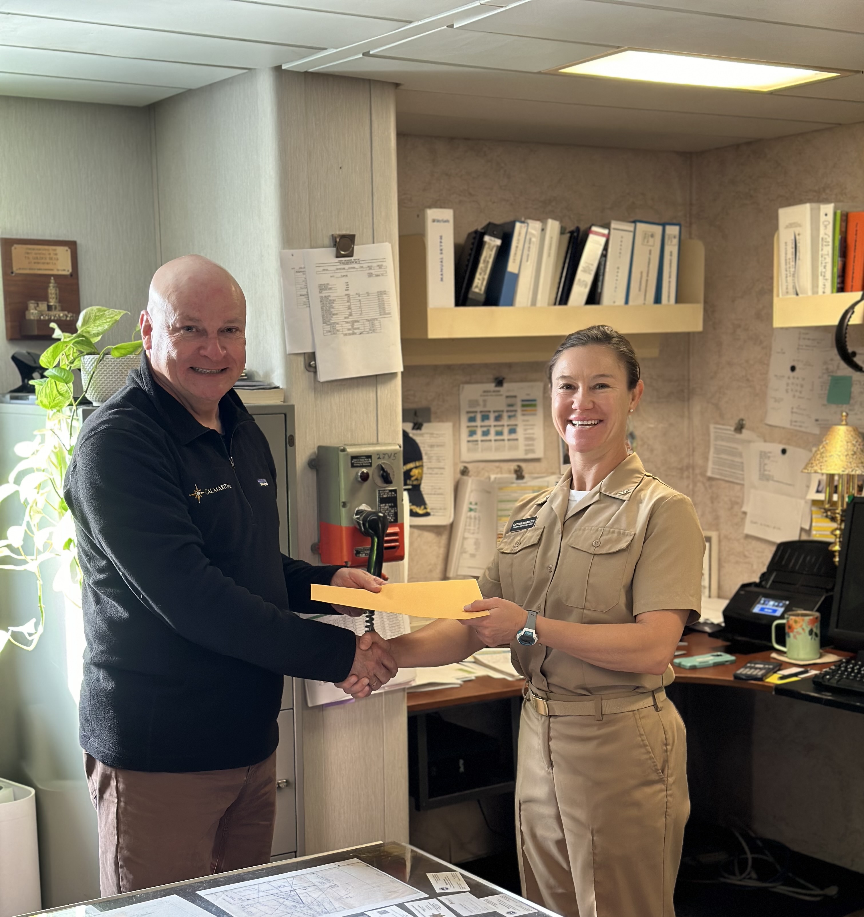 President Dumont issues Sailing Orders to Captain Samar Bannister.
